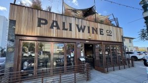 exterior of a wine bar called Pali wine